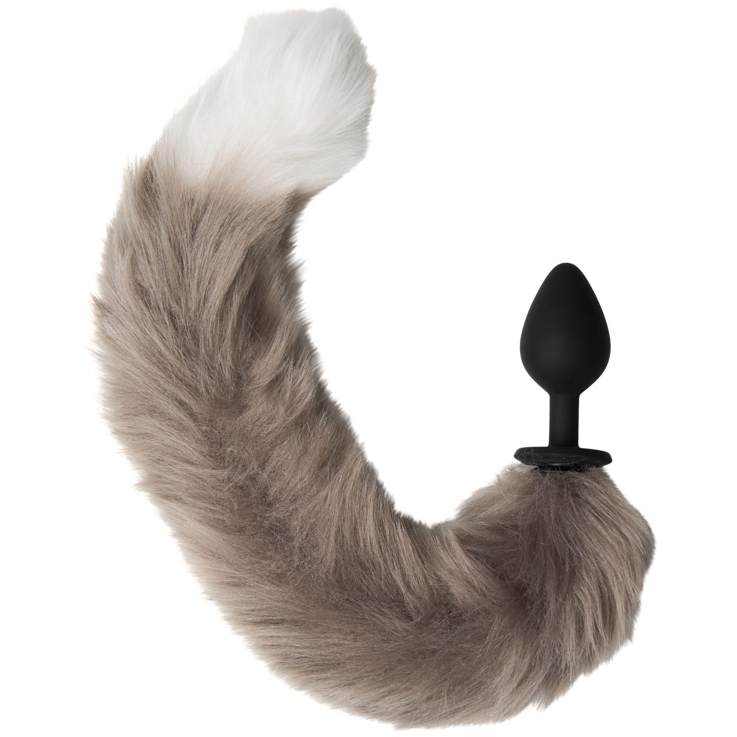 Icon Brands Foxy Rævehale Buttplug       - Sølv