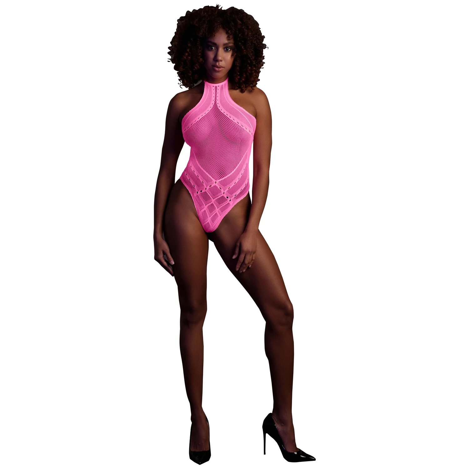 Ouch! Glow in The Dark Neonrosa Body var 1