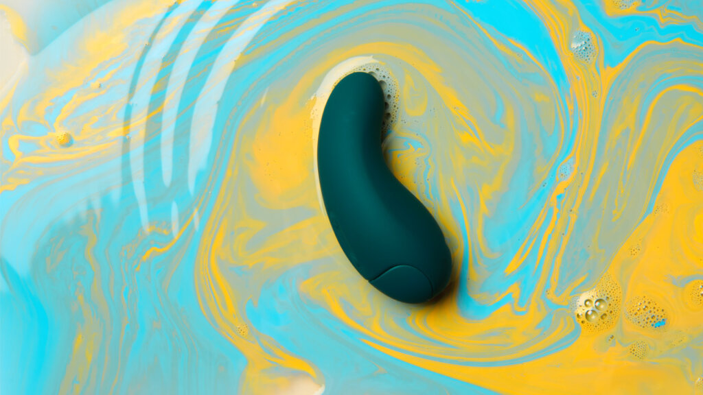 Lay on clitoris vibrator van Amaysin