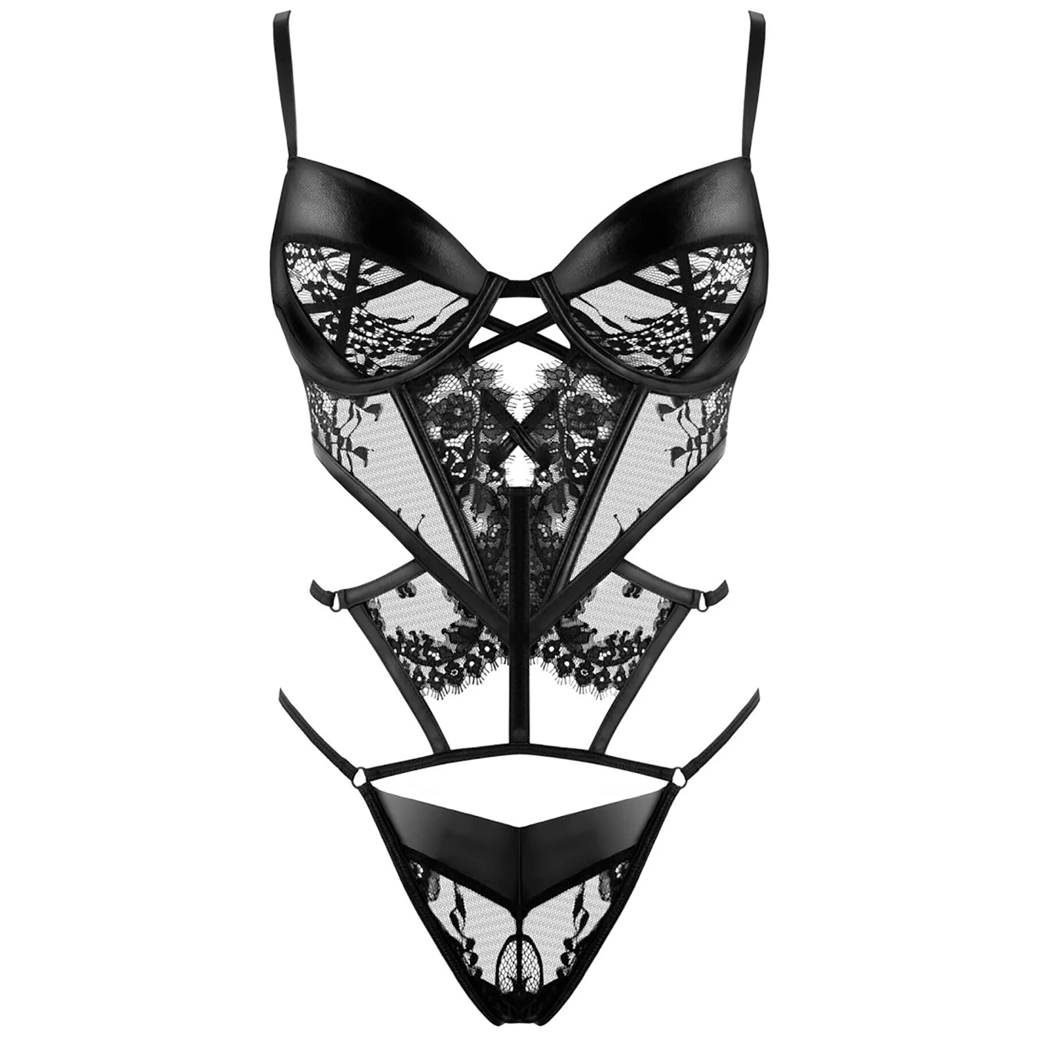 Beauty Night Leonela Svart Teddy 1