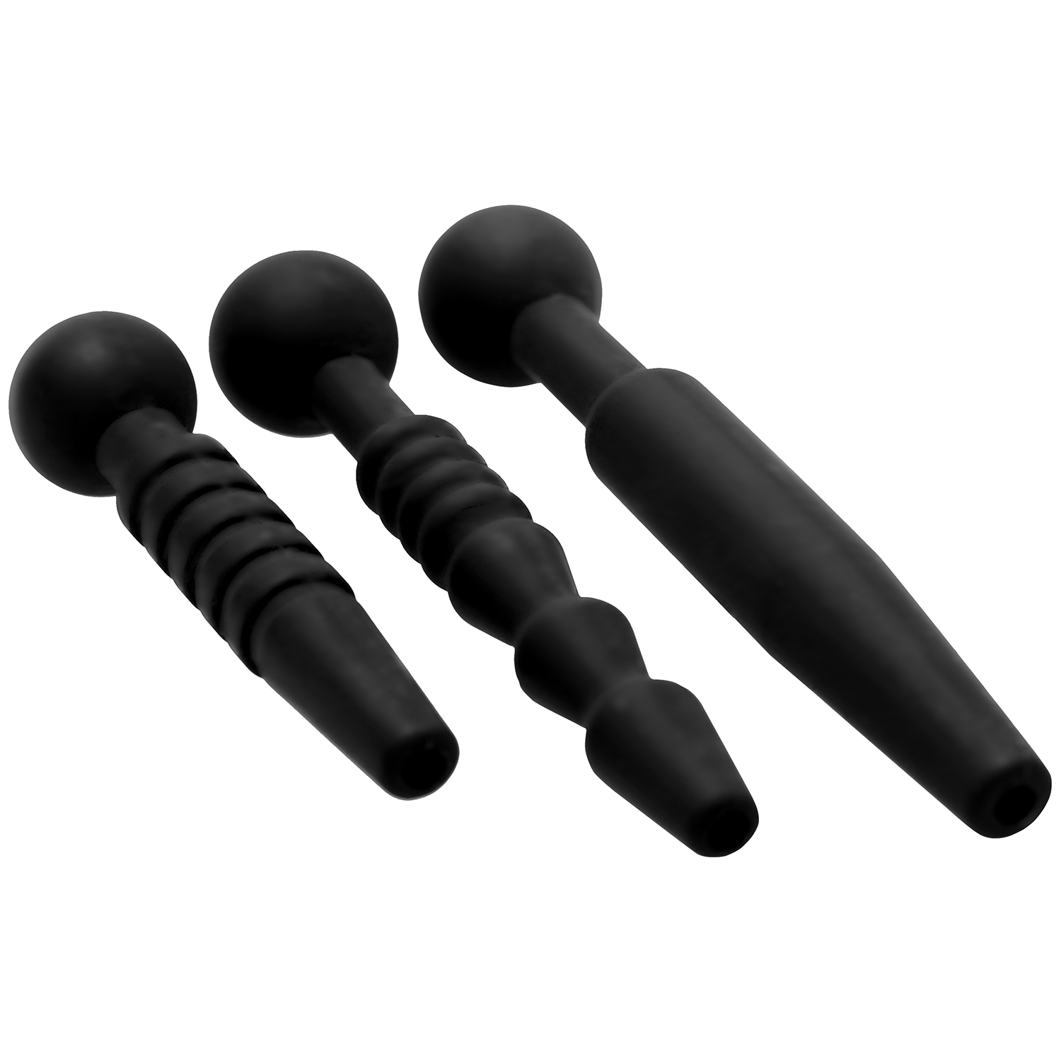Master Series Dark Rods Penis Plug Set 1