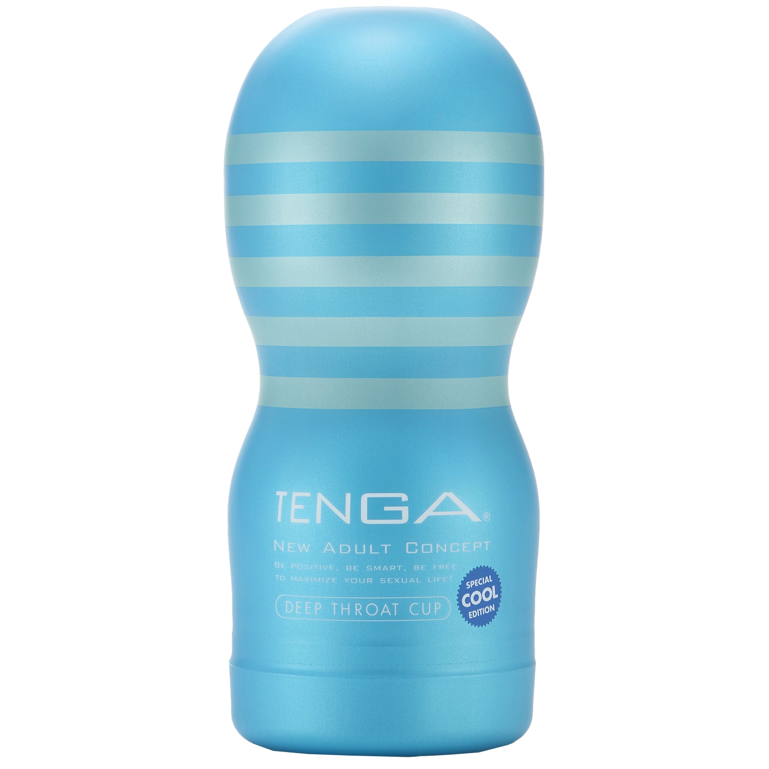 TENGA TENGA Deep Throat Cup Masturbator Cool Edition - Hvit