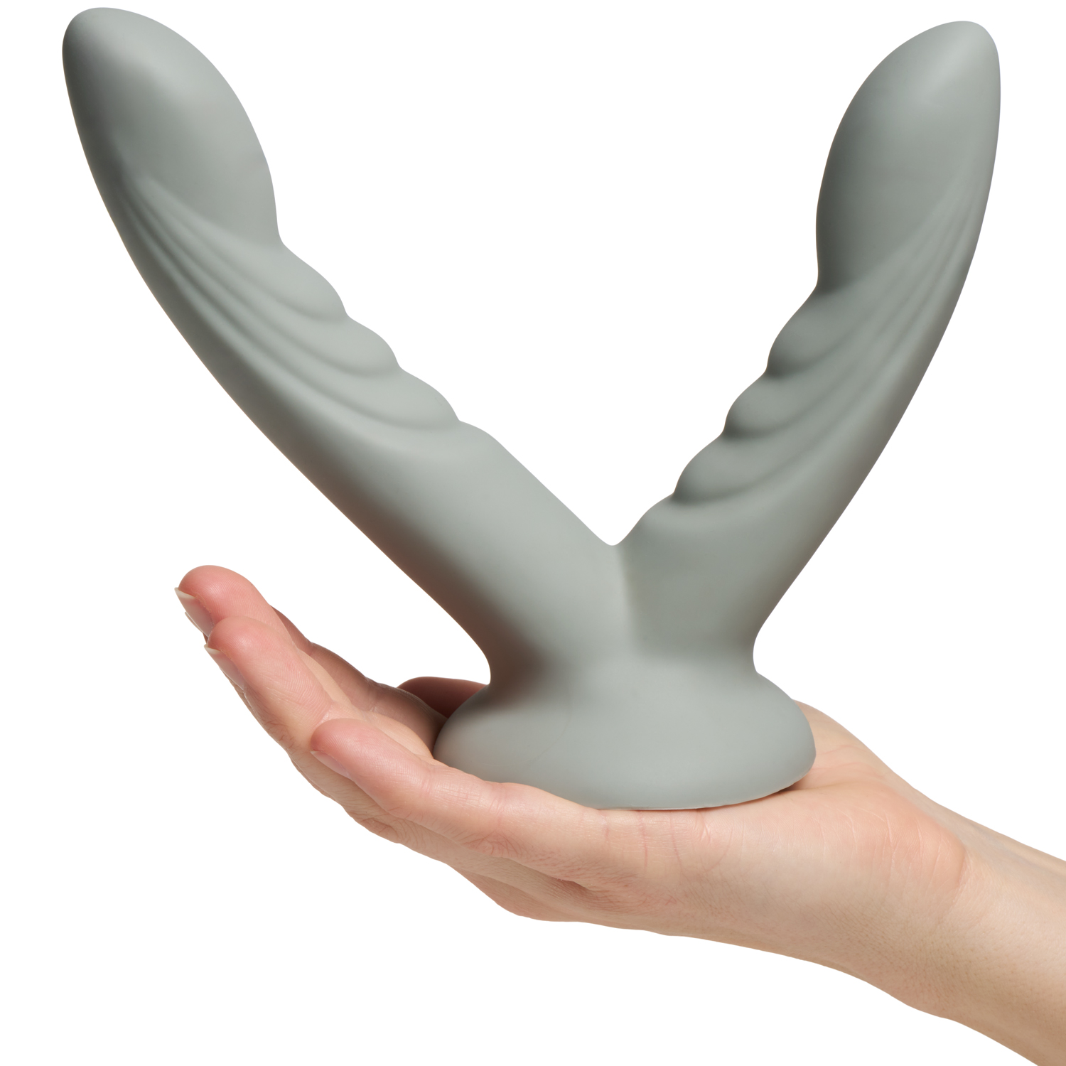 Amaysin Double Gode en Silicone Ondulé var 2