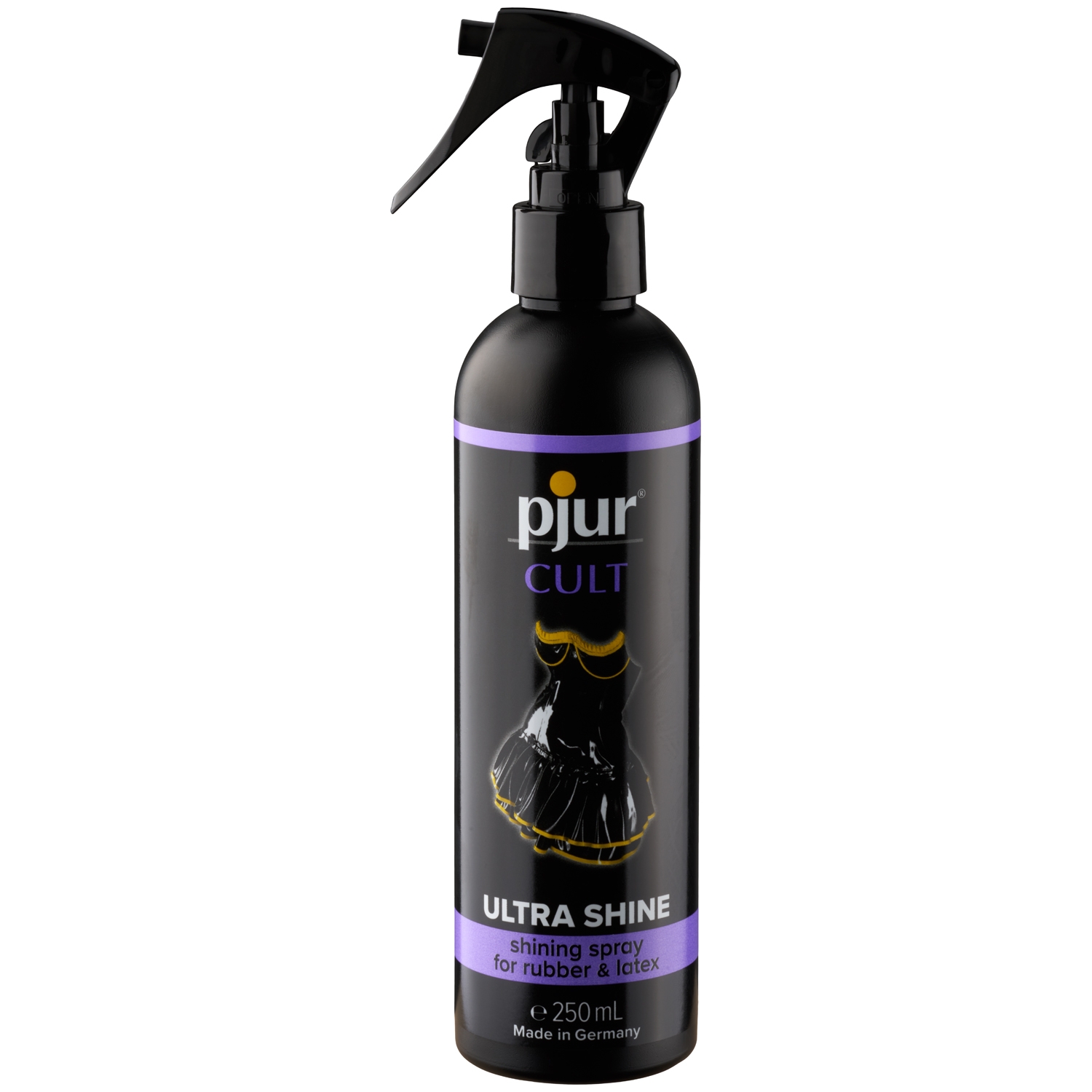 Pjur Cult Ultra Shining Latex Spray 250 ml - Klar