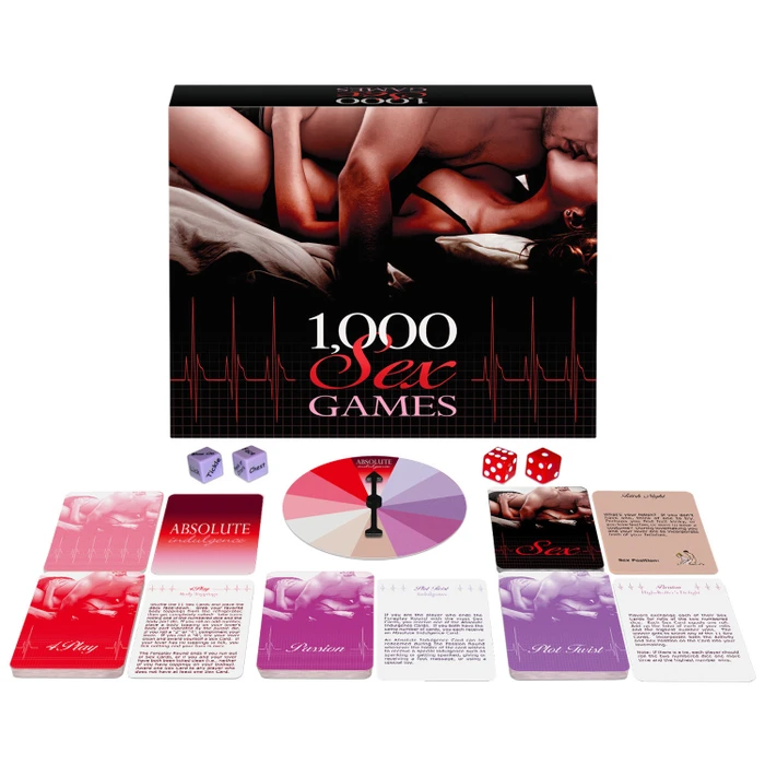 1000 Sex Games Jeu de Cartes en Anglais var 1