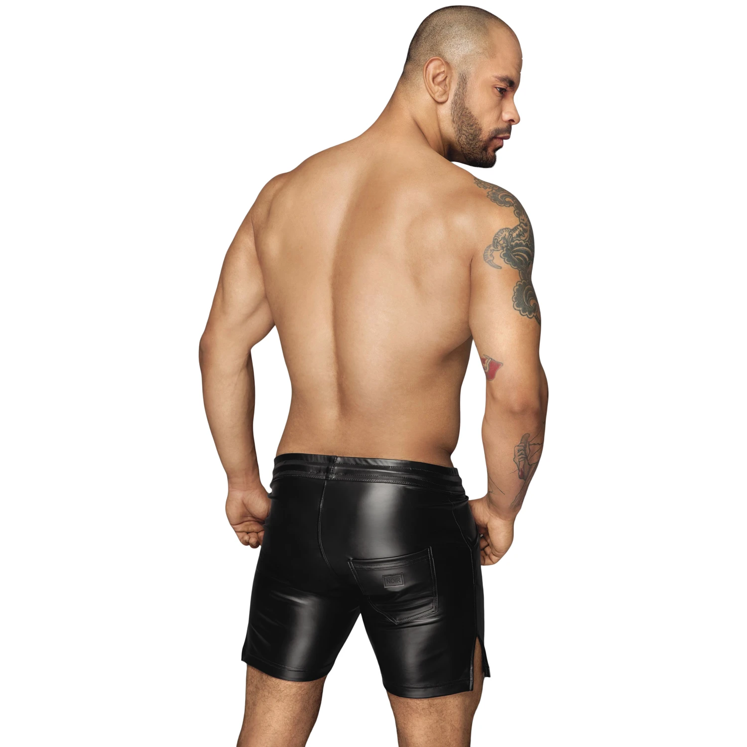 Noir Handmade Powerwetlook Shorts 1