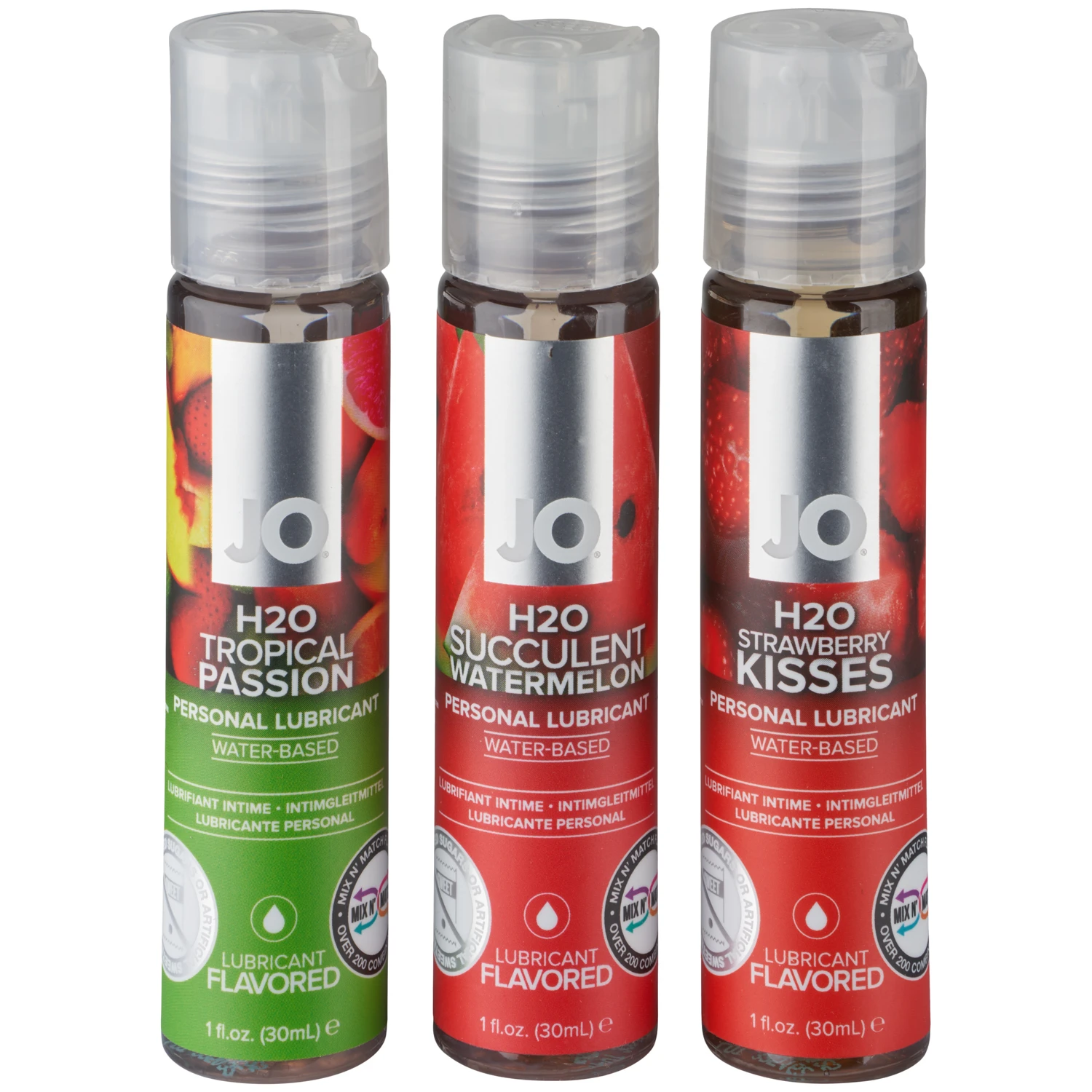 System JO Tri Me Set de Lubrifiants à Base d'Eau Parfumés 3 x 30 ml 1