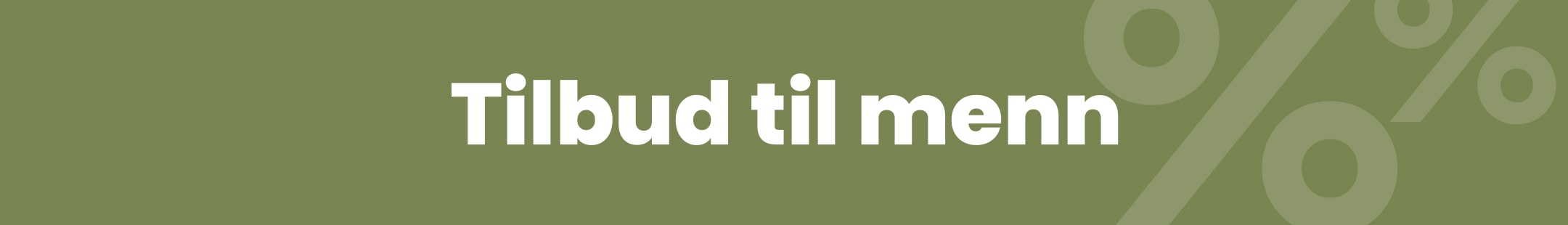 Tilbud til menn mobile