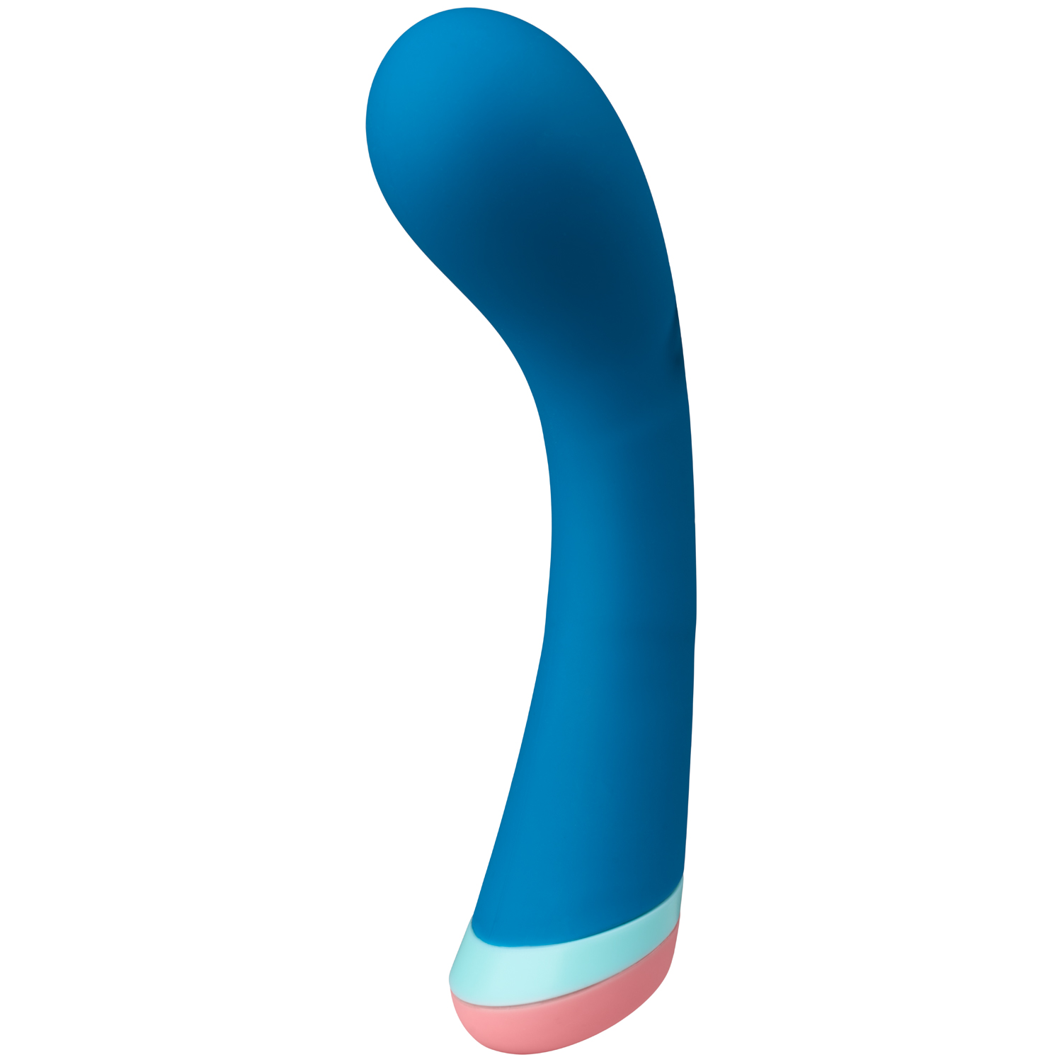 baseks Tricolour Genopladelig G-punkt Vibrator - Blå