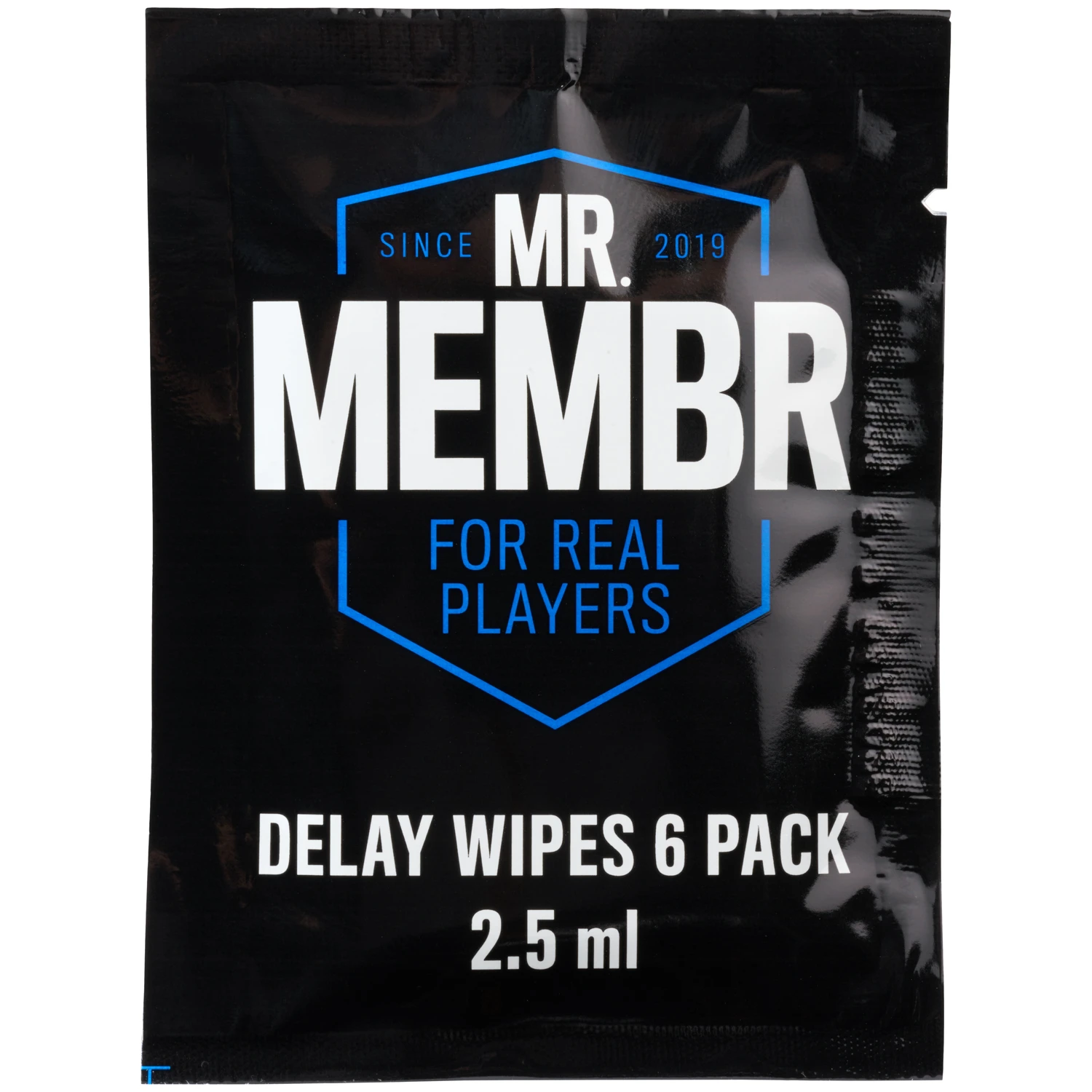 MR.MEMBR Delay Wipes 6 Pack 1