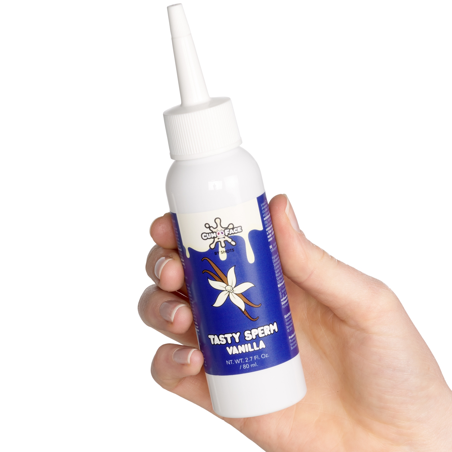 Cum Face Tasty Sperm Vloeistof met Vanillesmaak 80 ml 1