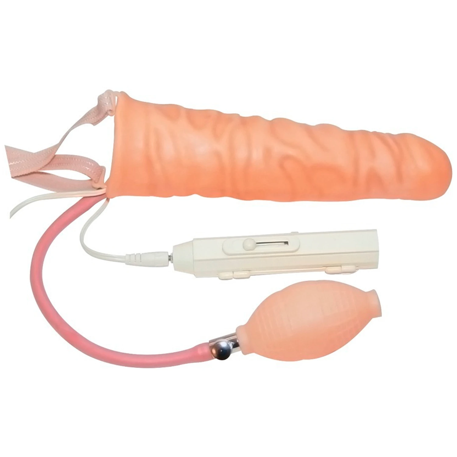 Double Lover Penisforlenger med Pumpe og Vibrator var 1