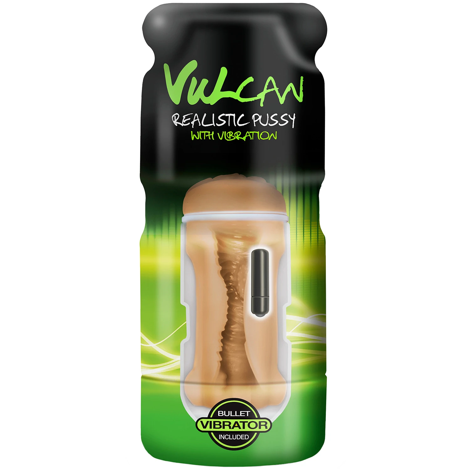 Topco Cyberskin Vulcan Realistic Vagina Onaniprodukt var 1