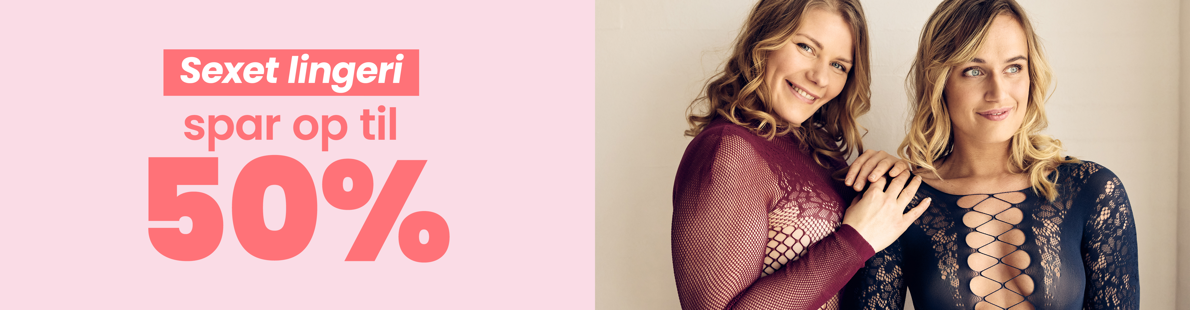 Sexet lingeri - Spar op til 50% desktop