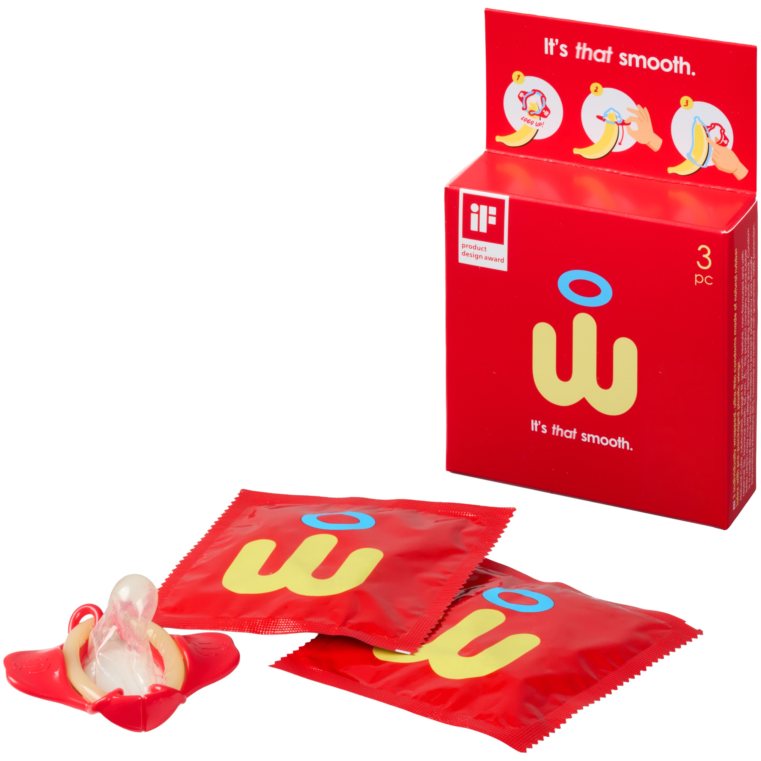 Wingman Kondomer 3-pakning var 1