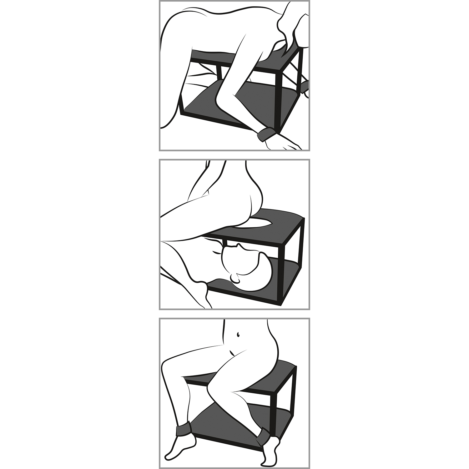 You2Toys The Throne Kings & Queens Sexstol 1