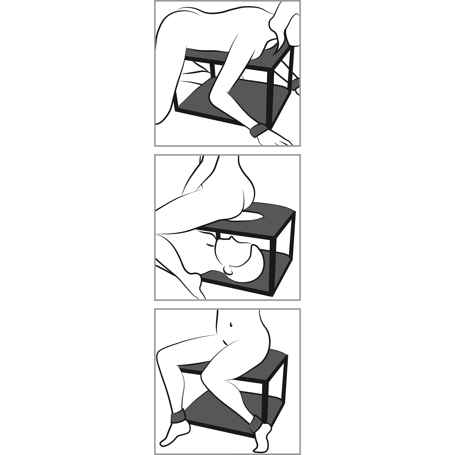 You2Toys The Throne Kings & Queens sexstol 1