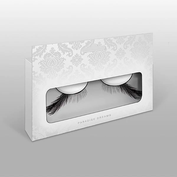 Baci Sorte Kunstige Øjenvipper med Fjer 1