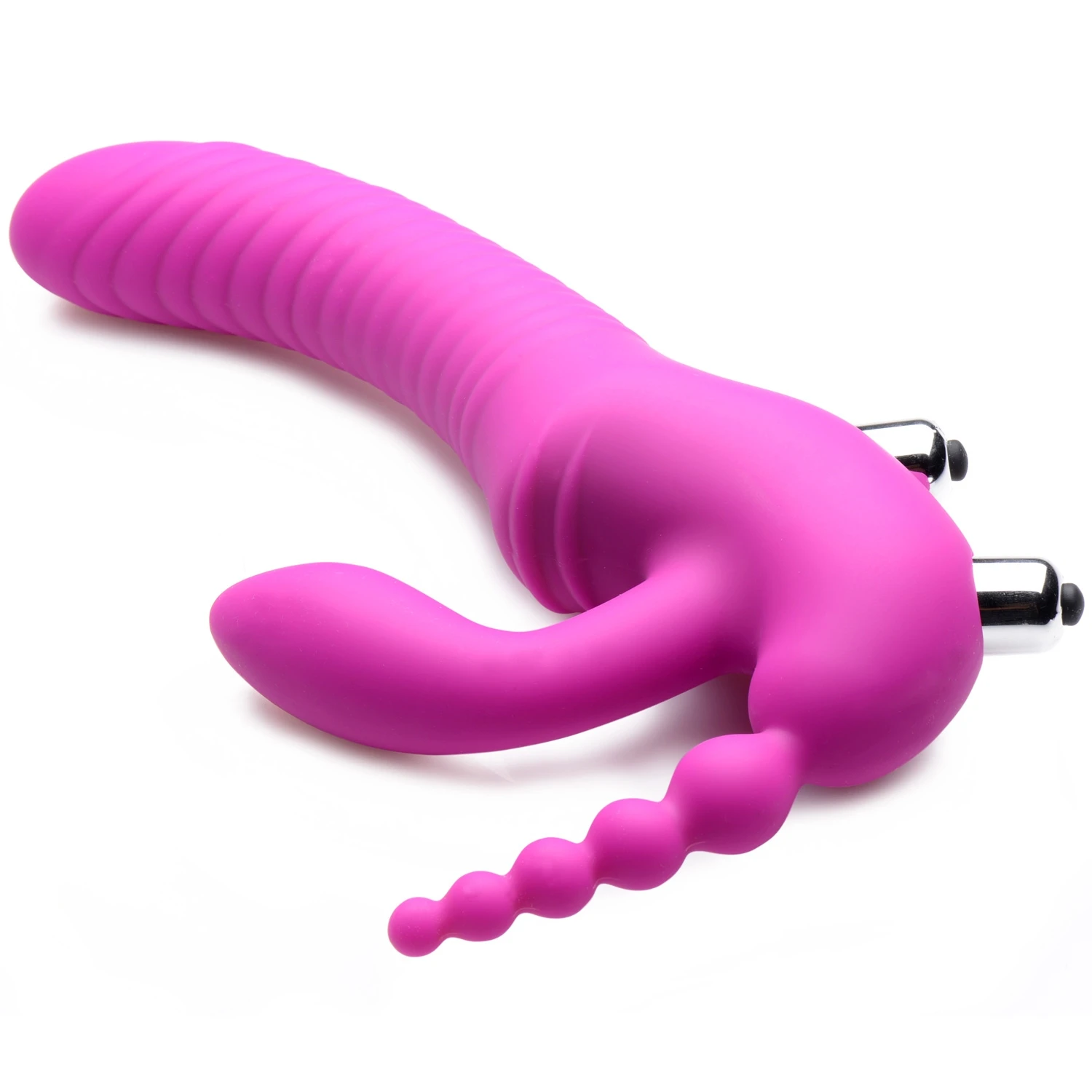 Strap U Regal Rider Triple G Vibrierender Umschnalldildo 1