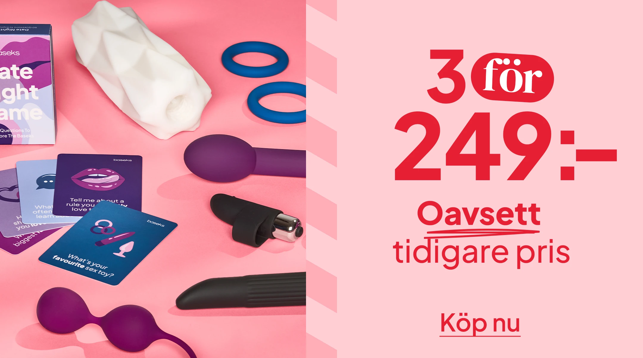 3 för 249:- Oavsett tidigare pris! mobile