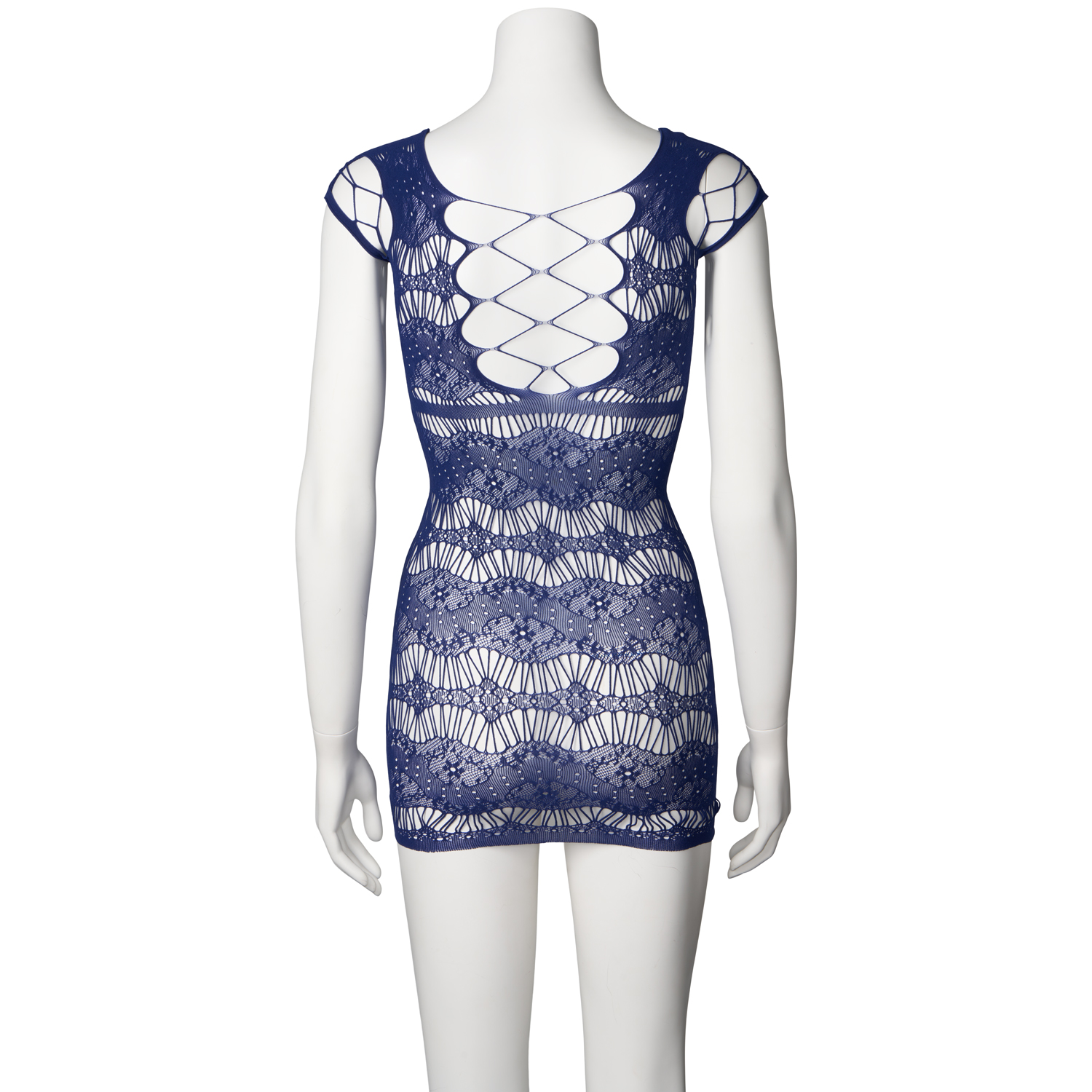 NORTIE Lilya Indigo Mini-Jurk var 1