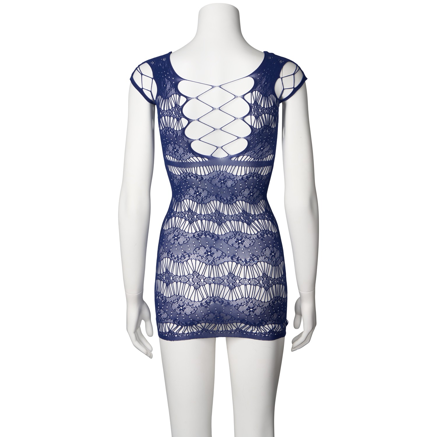 NORTIE Lilya Indigo Mini-Jurk var 1