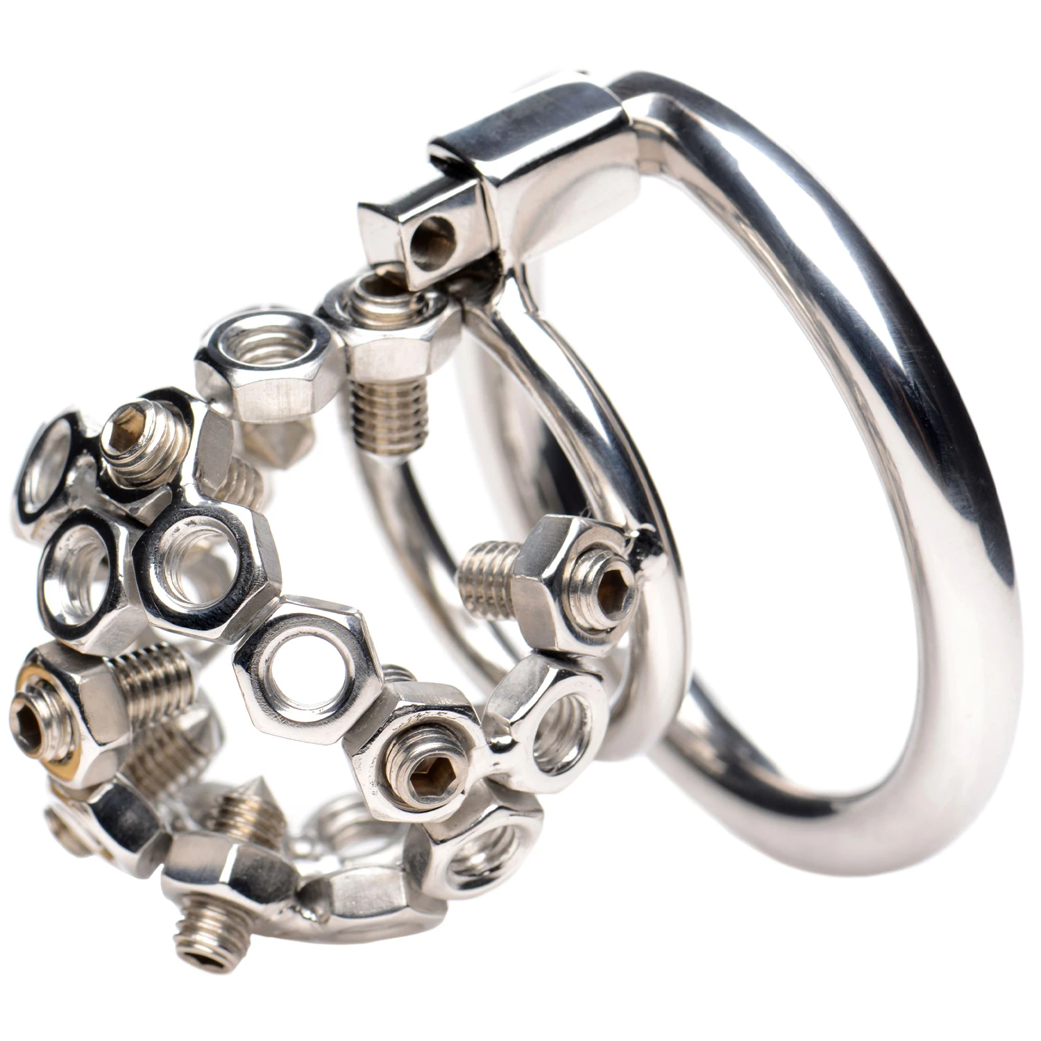 Master Series Chastity Cage with Spikes var 1