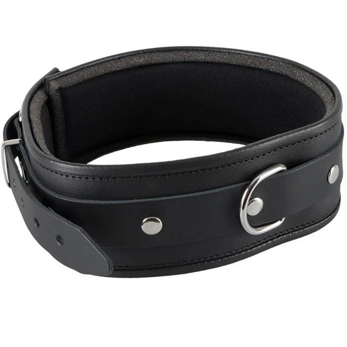 Zado Leather Collar with D-Ring var 1
