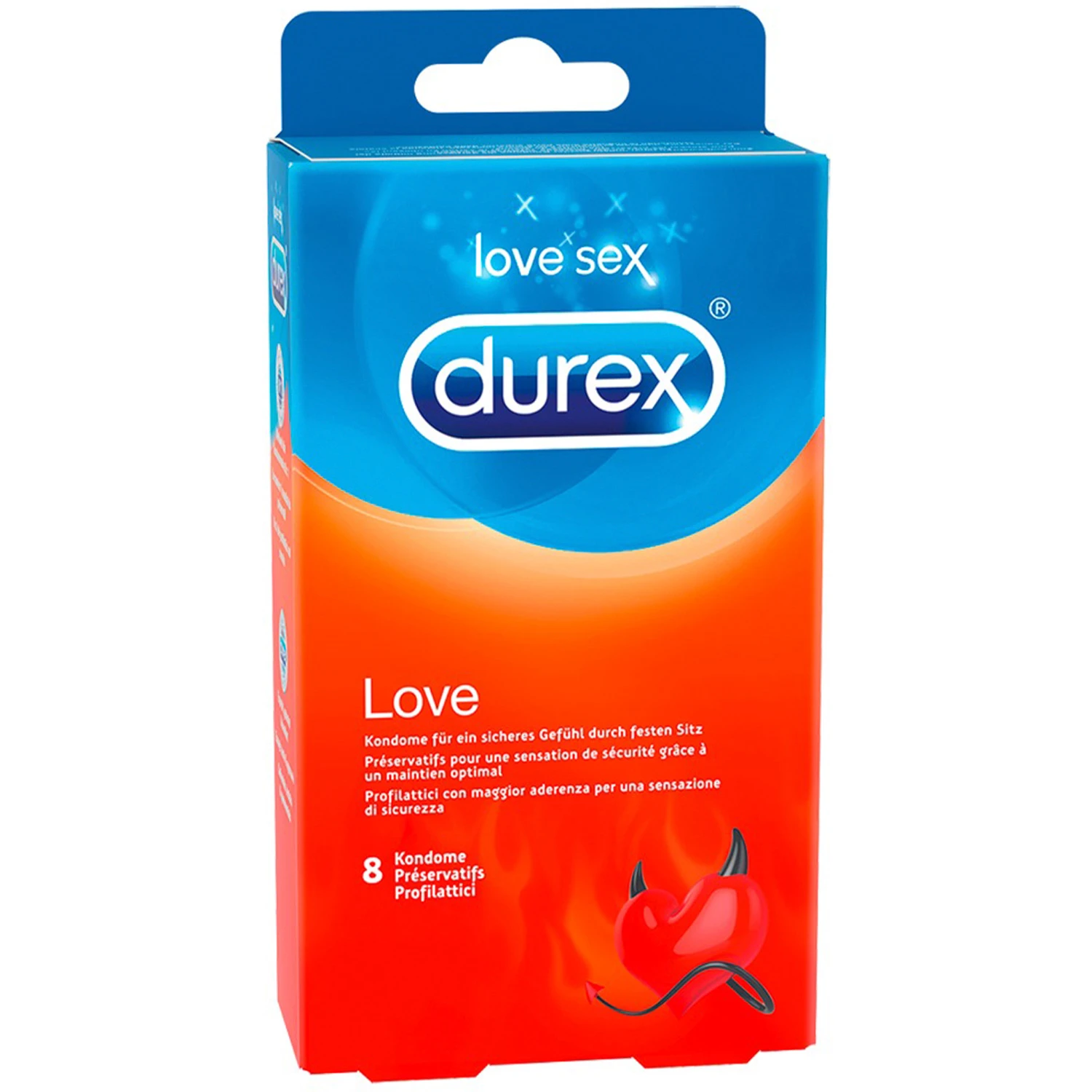 Durex Love Kondomit 8 kpl var 1