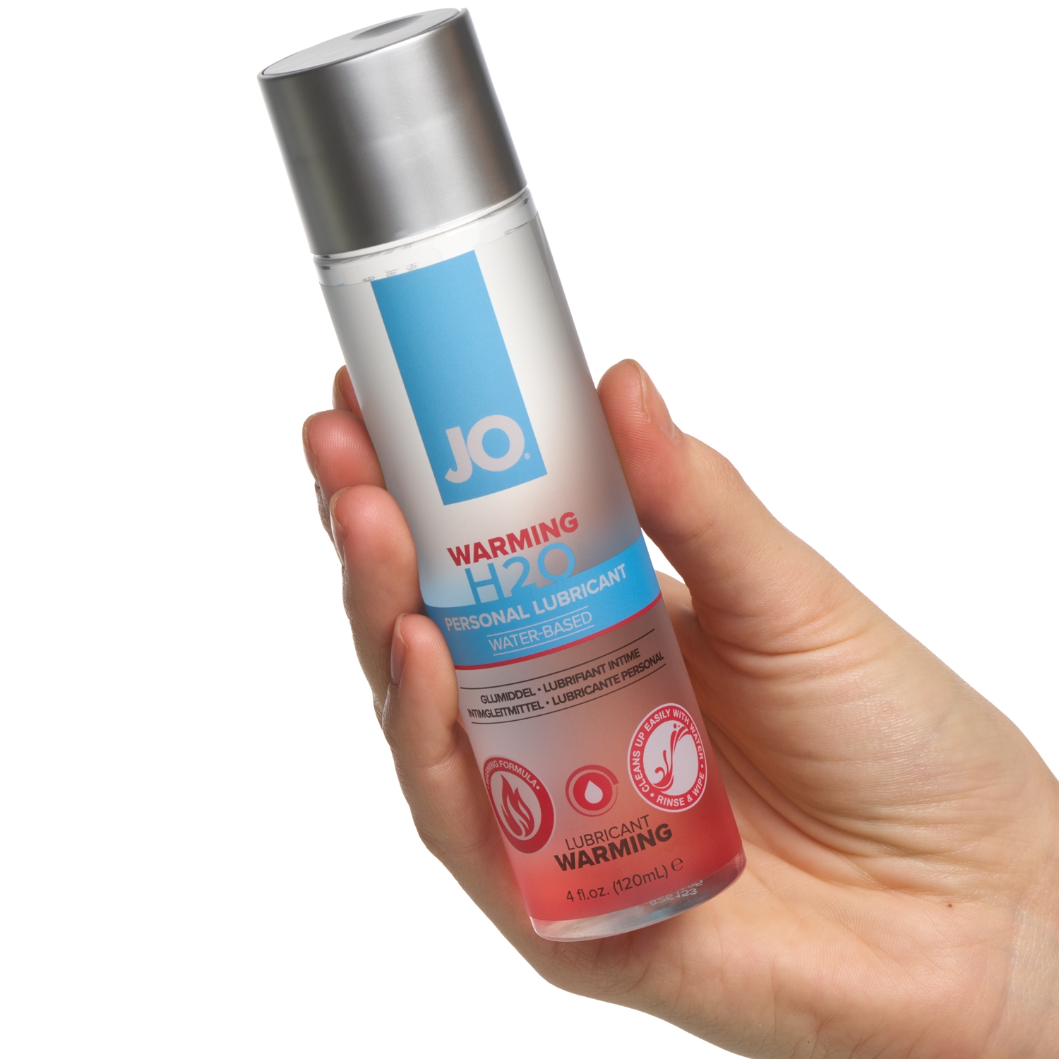 System JO H2O Lubrifiant Chauffant 120 ml 1