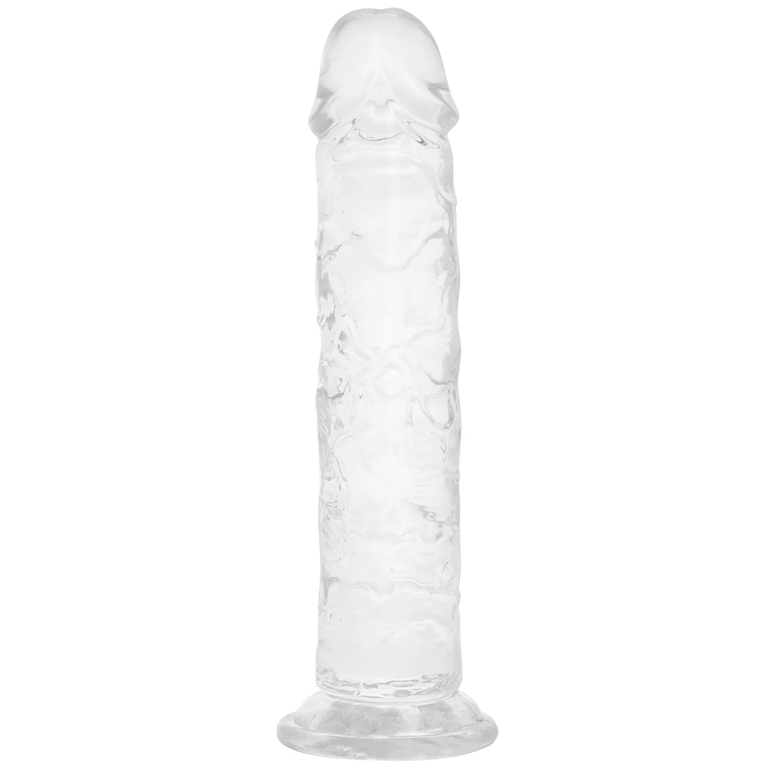 Willie City Realistischer Transparenter Dildo mit Saugnapf 18 cm 1