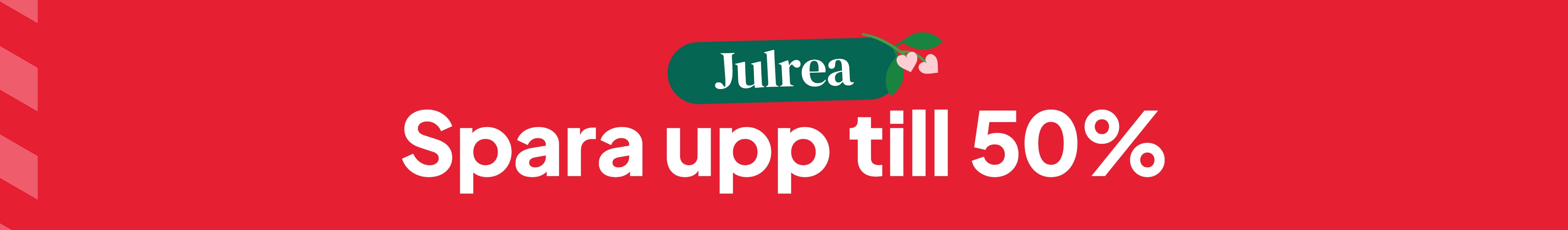 Julrea - Spara upp till 50% desktop