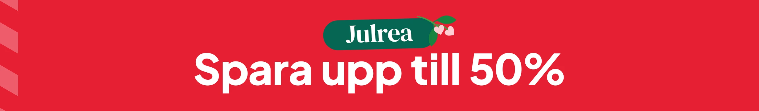 Julrea - Spara upp till 50% desktop