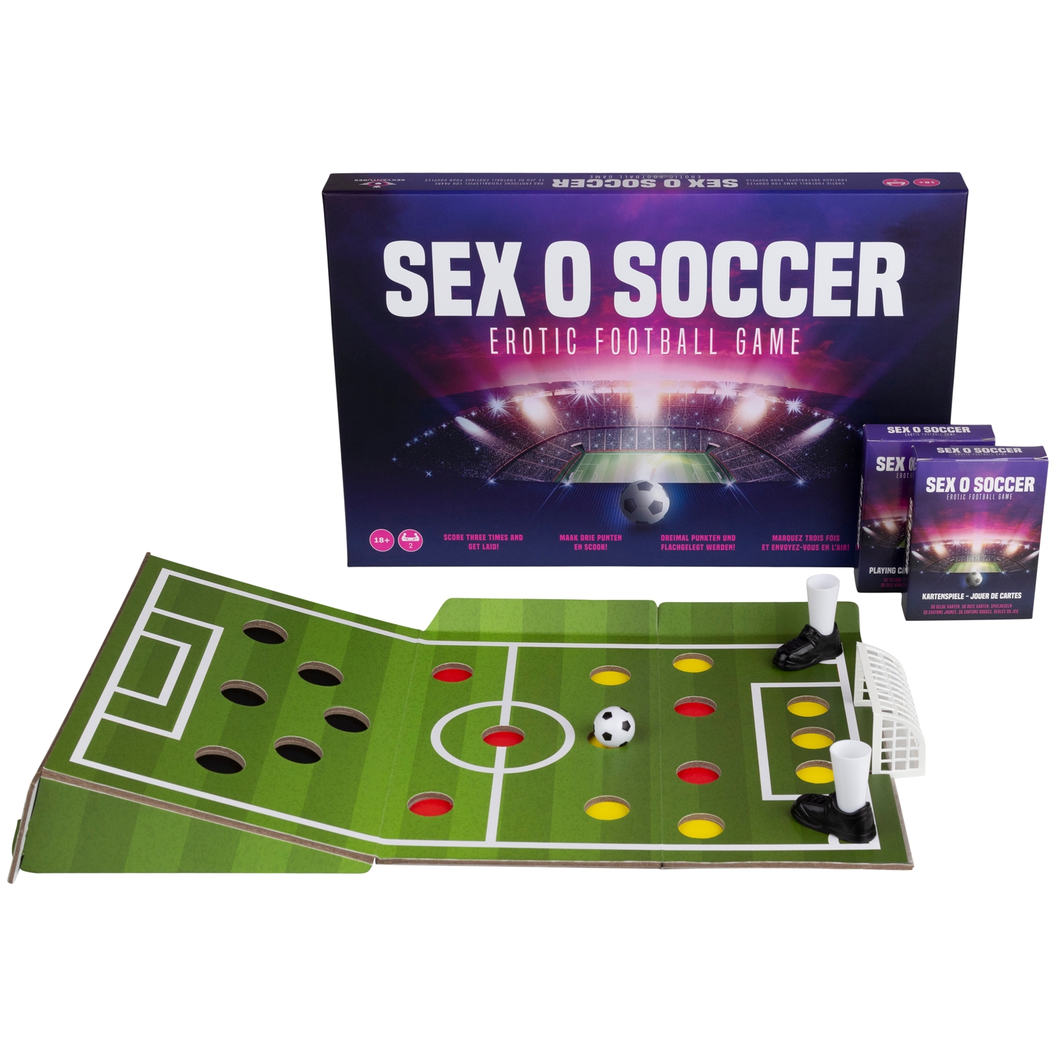 Kheper Games Sexventures Sex O Soccer Erotisk Fotballspill - Forskjellige farger