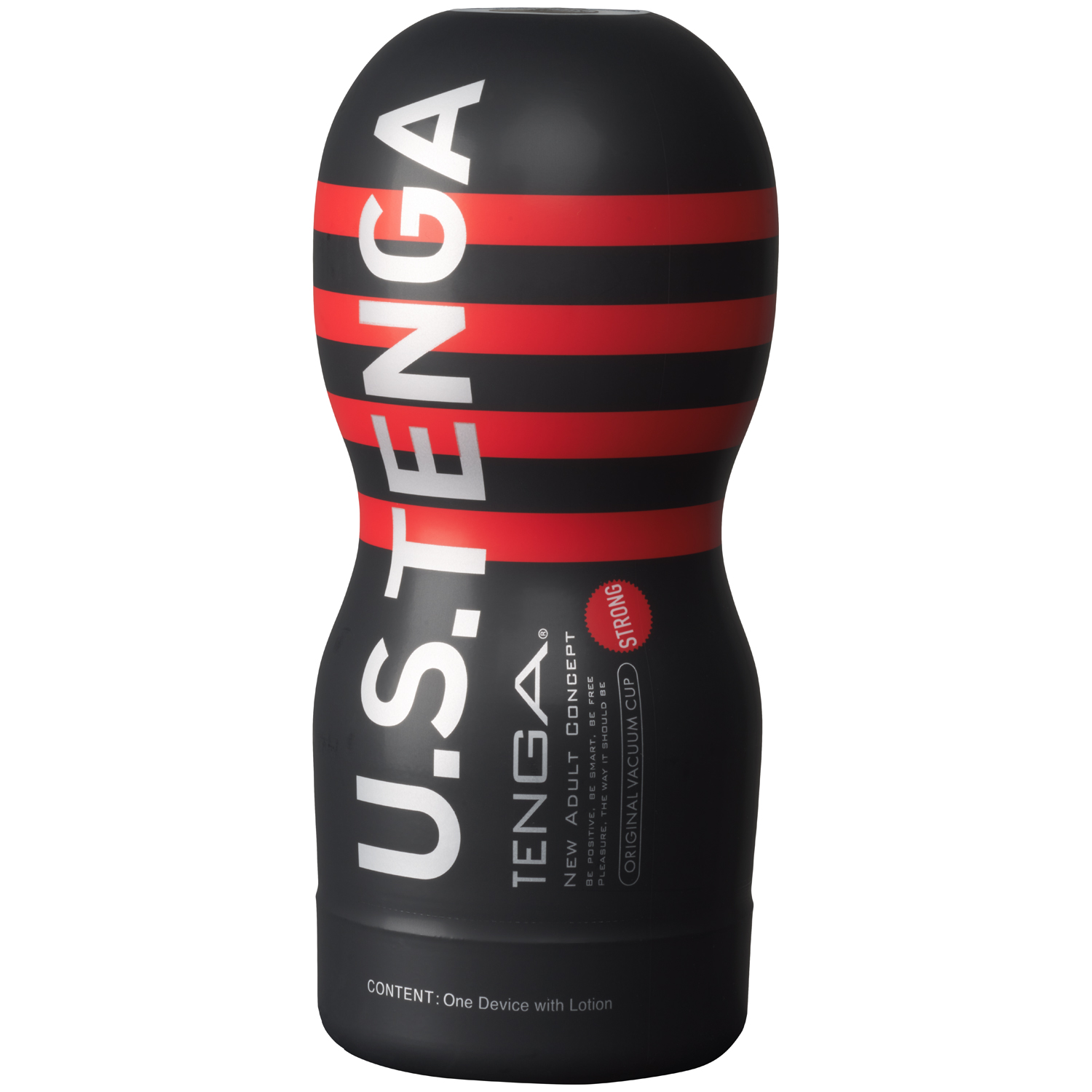TENGA U.S. Strong Vacuum Cup Masturbator - Black thumbnail