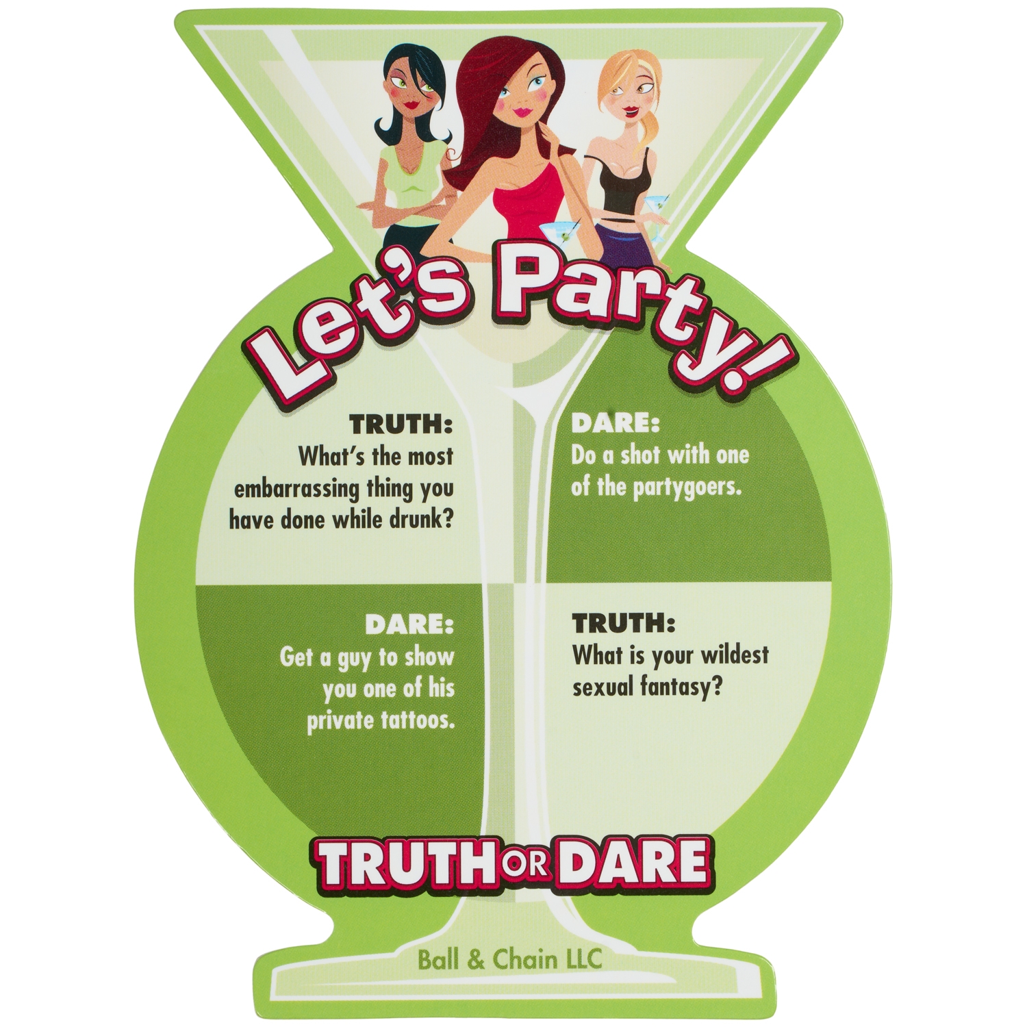 Truth or Dare Sous-verres de Fête 1