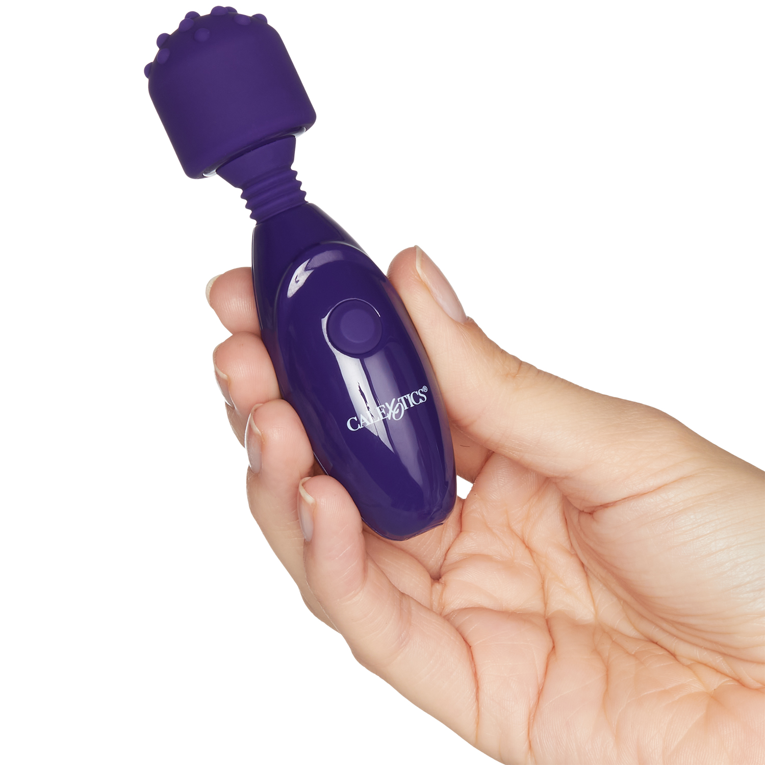 CalExotics Tiny Teasers Nubby Mini Wand Vibrator 10 cm 1