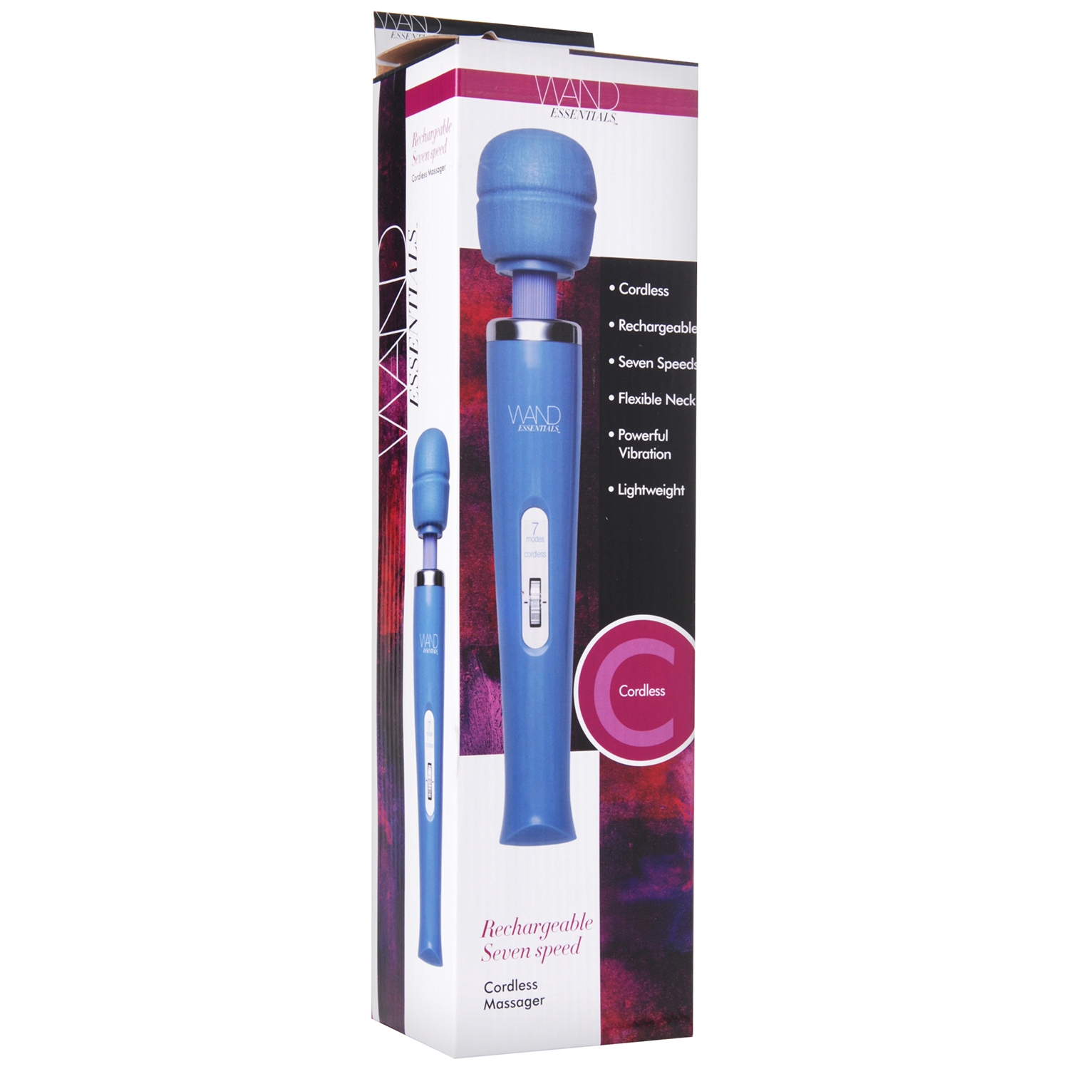 Wand Essentials 7 Speed Magic Wand Uppladdningsbar 1