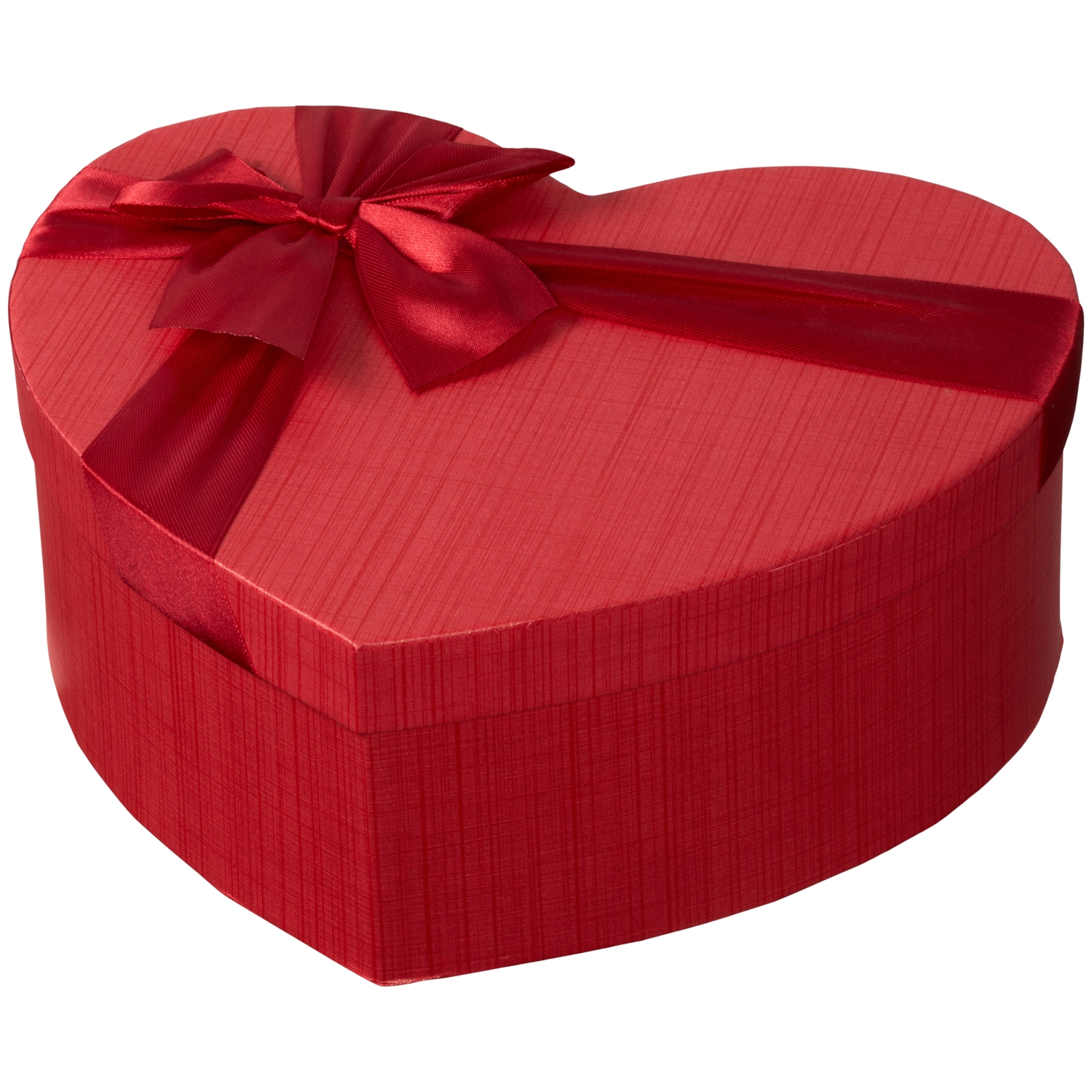 Valentines Heartshaped Box Structured - Red thumbnail