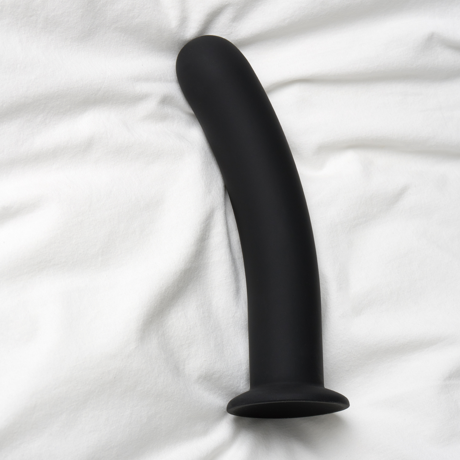 Sinful Slender Svart Silikondildo Extra Large 20 cm 1
