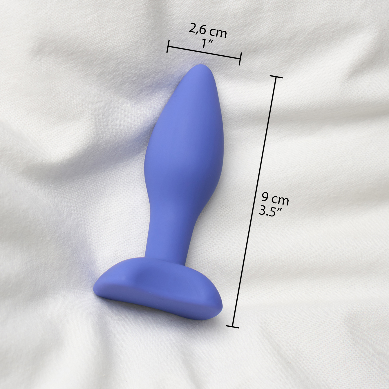 Sinful BumBum Plug Anal en Silicone Bleu Very Peri Petit | Sinful