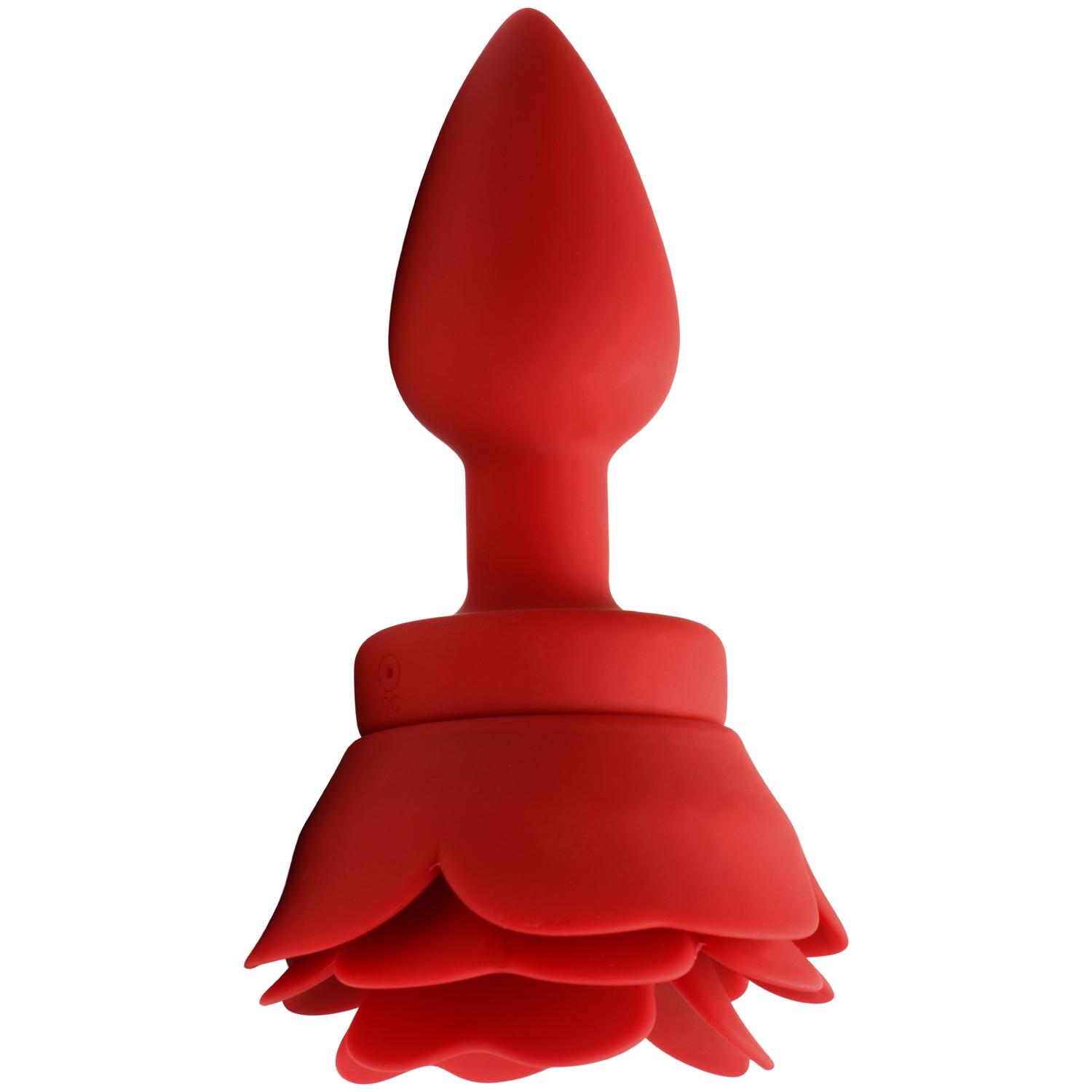 Booty Sparks Rose Vibrerende Butt Plug Small - Red