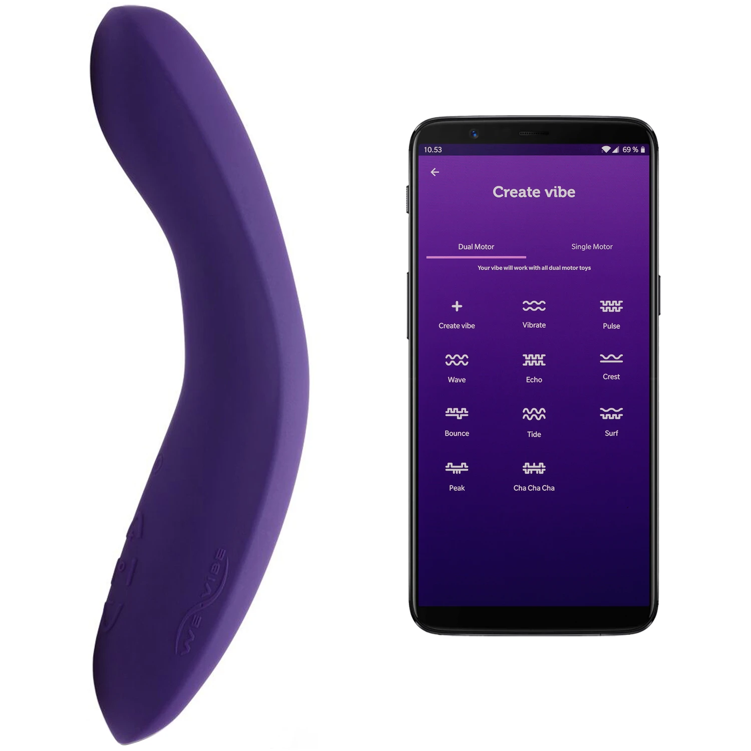 We-Vibe Rave G-Spot Vibrator var 1
