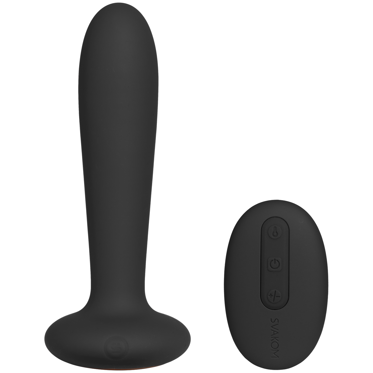 Svakom Primo Warming Butt Plug Vibrator - Black