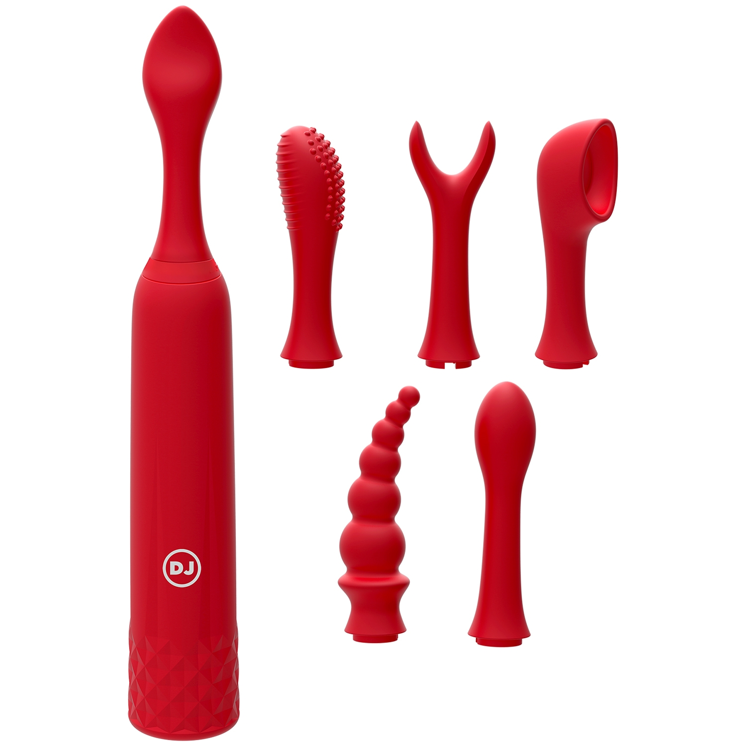 iVibe IQuiver Vibrator Sæt - Red thumbnail