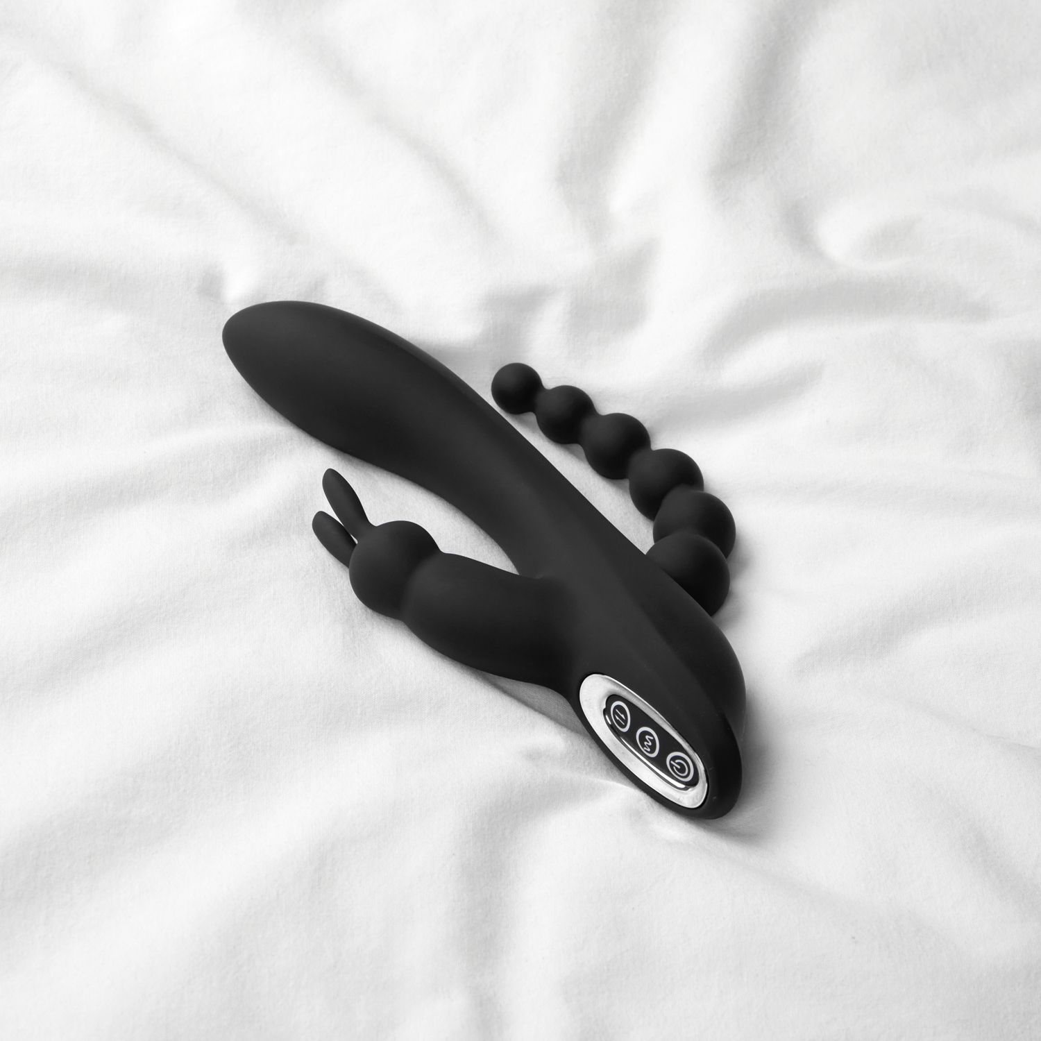 Sinful Triple Fun Oppladbar Rabbitvibrator var 10