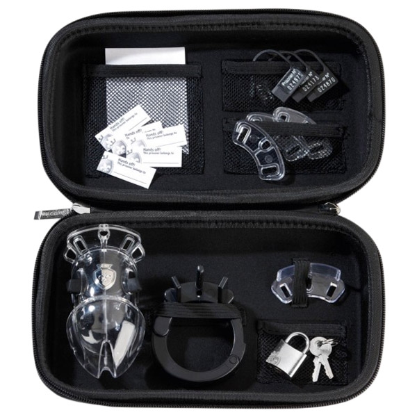 Mystim Pubic Enemy No1 Kyskhetsbälte Silver 1