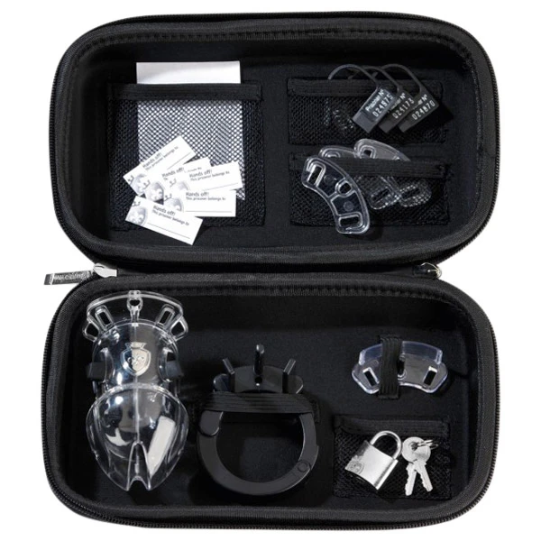 Mystim Pubic Enemy No 1 Hopeanvärinen Siveysvyö 1