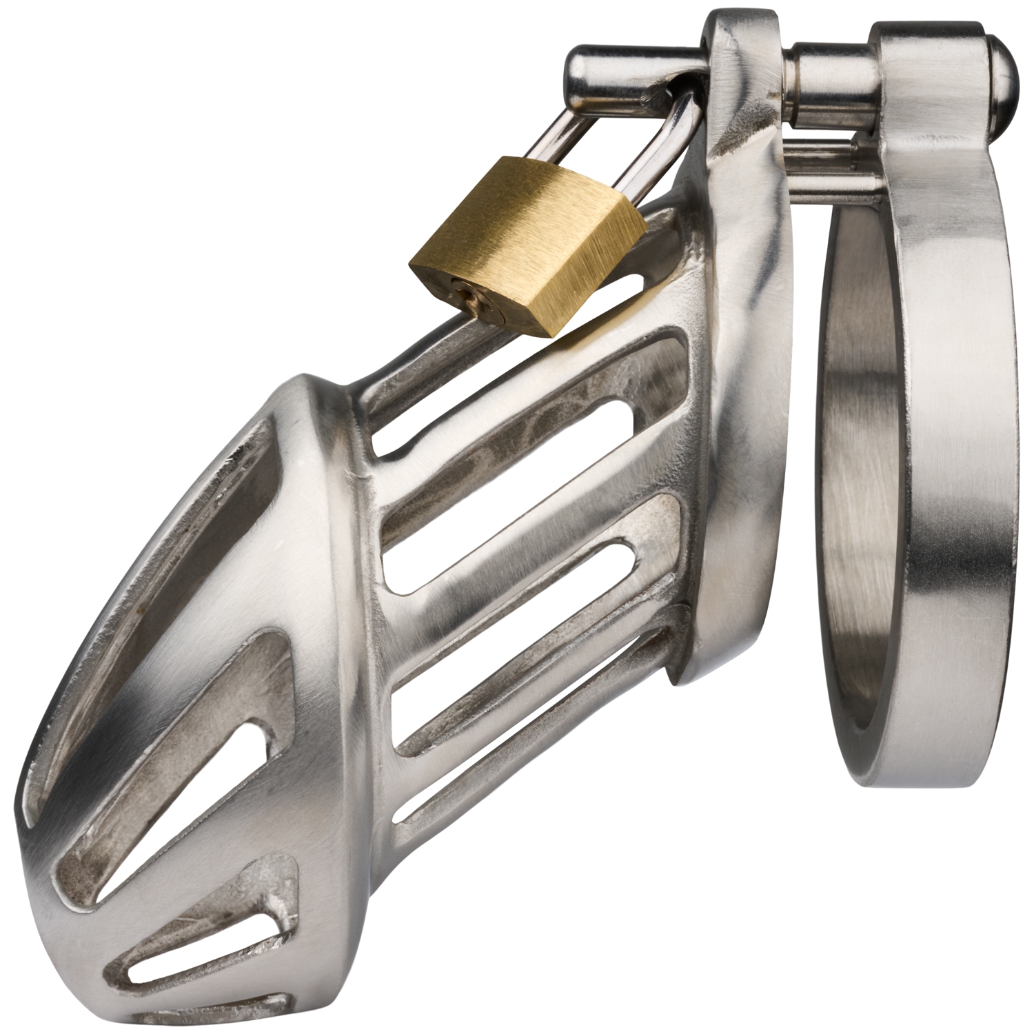 Bon4M Solid L Keuschheitsgürtel aus Massivem Stahl 1