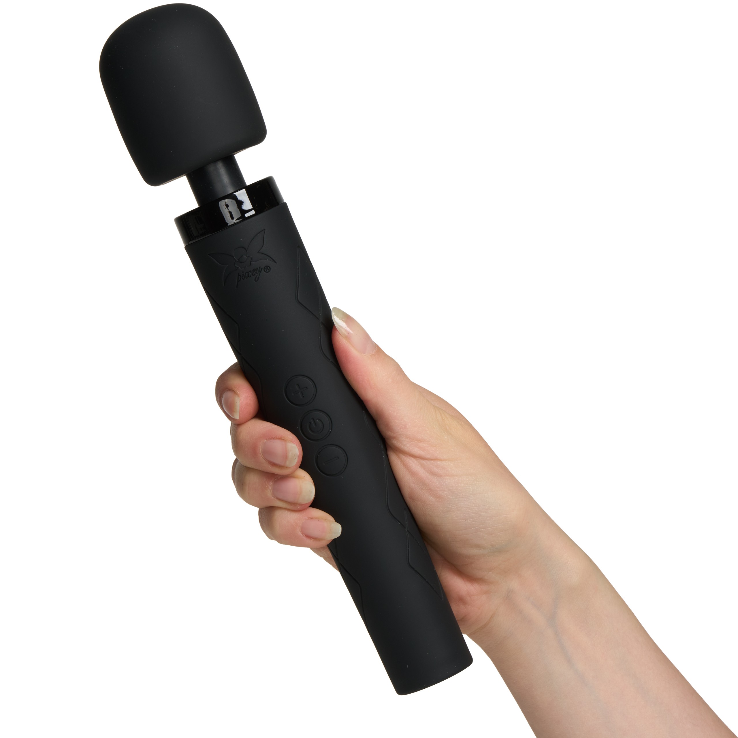Pixey Deluxe Black Velvet Medium Magic Wand var 2